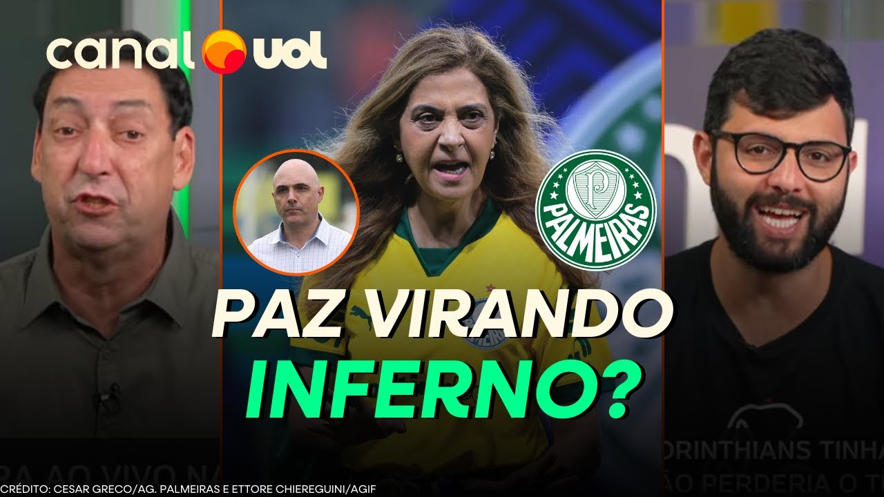 PALMEIRAS: TENDÊNCIA É LEILA APROVAR TERCEIRO MANDATO, MAS VIDA DELA PODE VIRAR INFERNO, DIZ LAVIERI