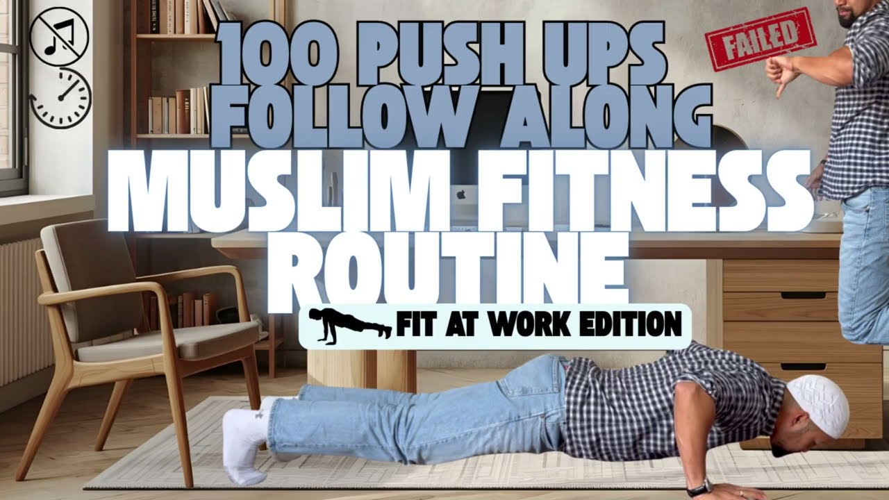 100 Push-Ups Challenge in 8 Minutes | Muslim Fitness After Salah