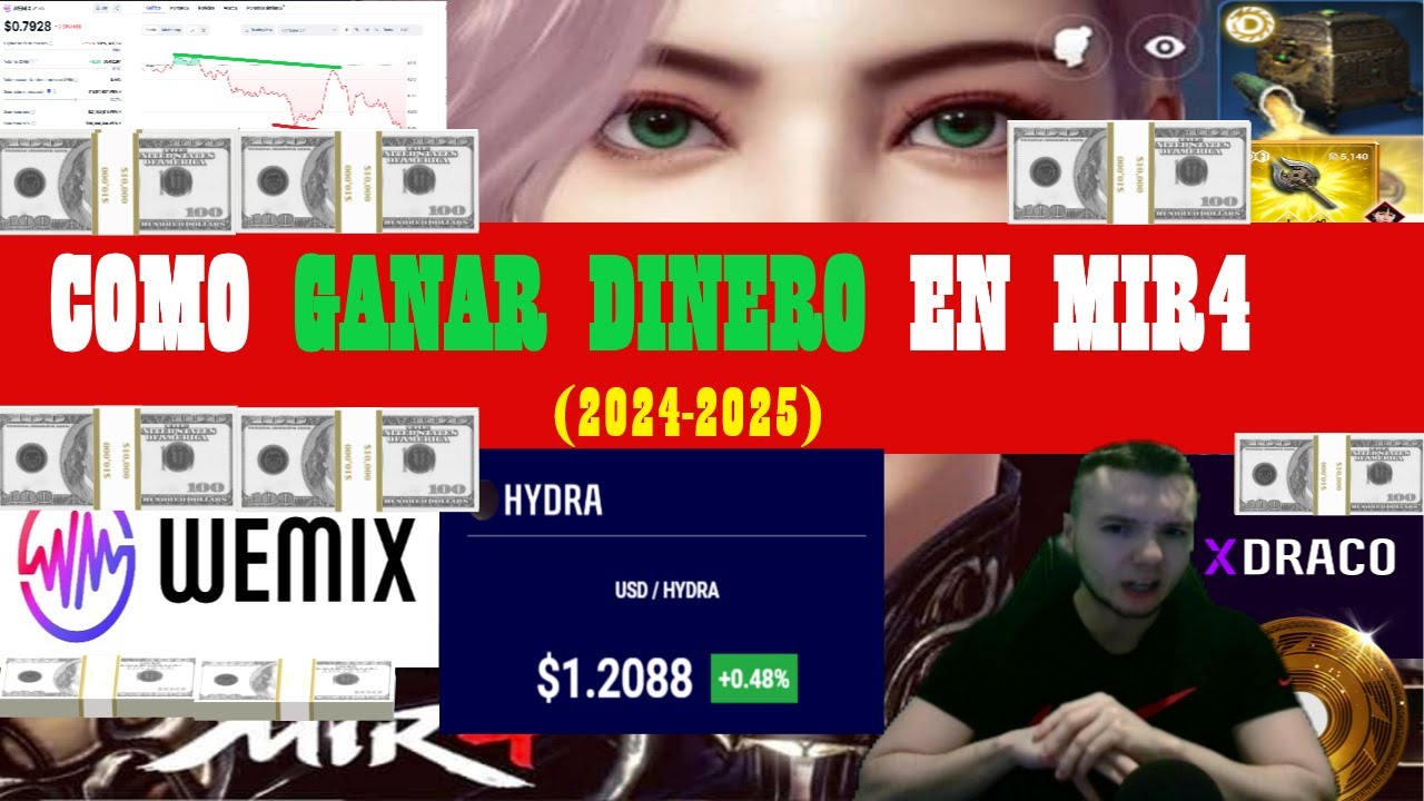 [MIR4] - COMO GANAR DINERO EN MIR4🤑 (ESTRATEGIA 2024🐜)