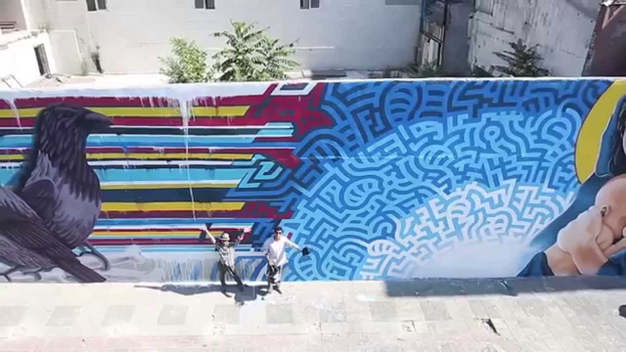 Levi Ponce & Kristy Sandoval / Mural İstanbul 2015