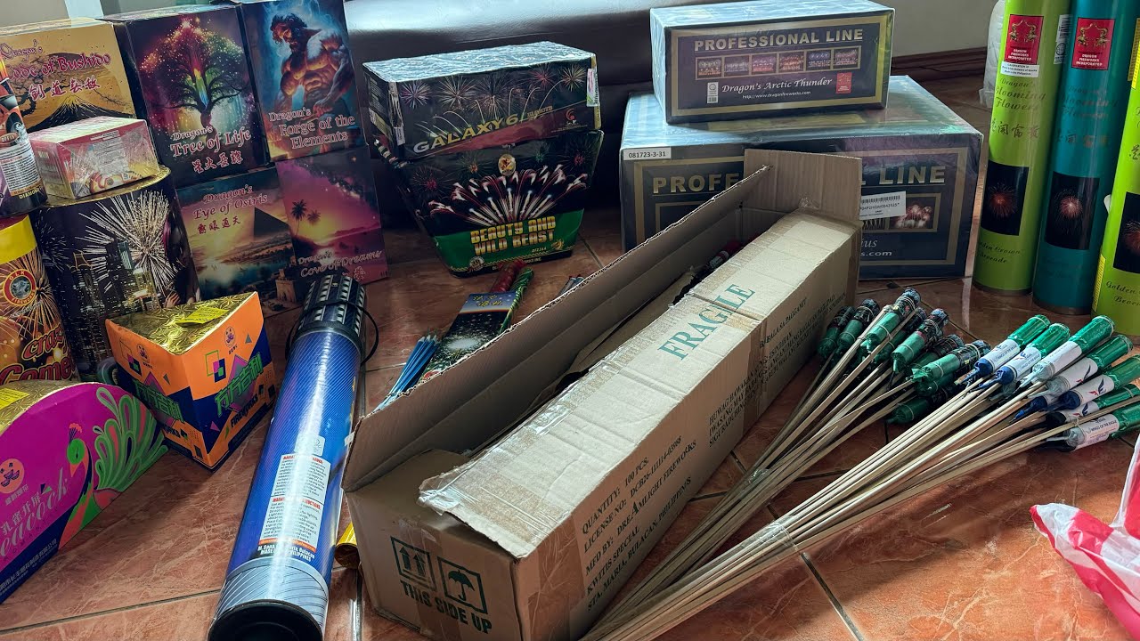 New Year 2024 Fireworks Compilation