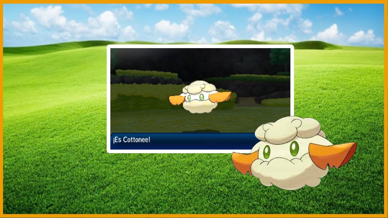 Amazing!,Two Shiny in 1 day!,  Shiny Cottonee 53 S.O.S. Called Pokémon Ultra Sun!