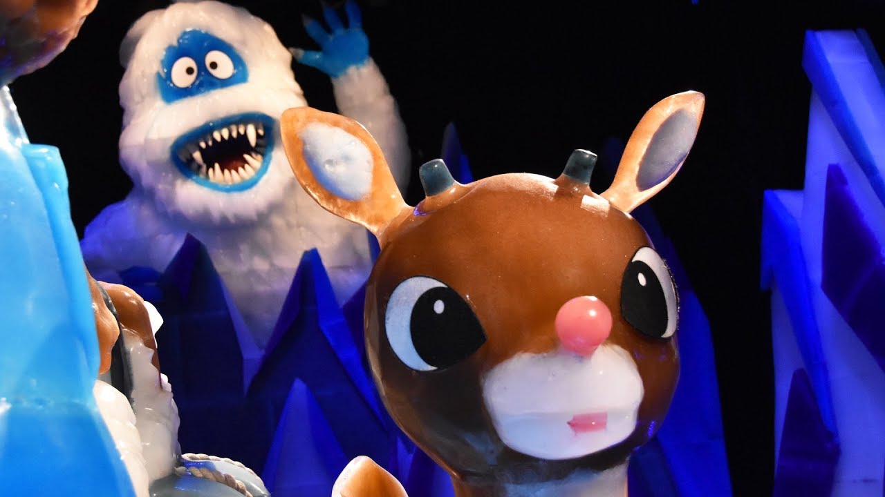 ICE! Featuring Rudolph the Red Nosed Reindeer at Gaylord National Harbor 2017, Full Walk-Through