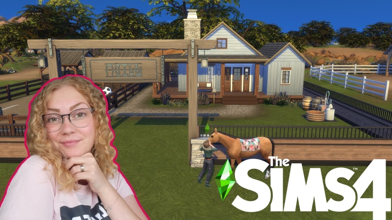 OMG! We hebben PAARDEN in de Sims - Sims 4 Paardenboerderij - Aflevering 1