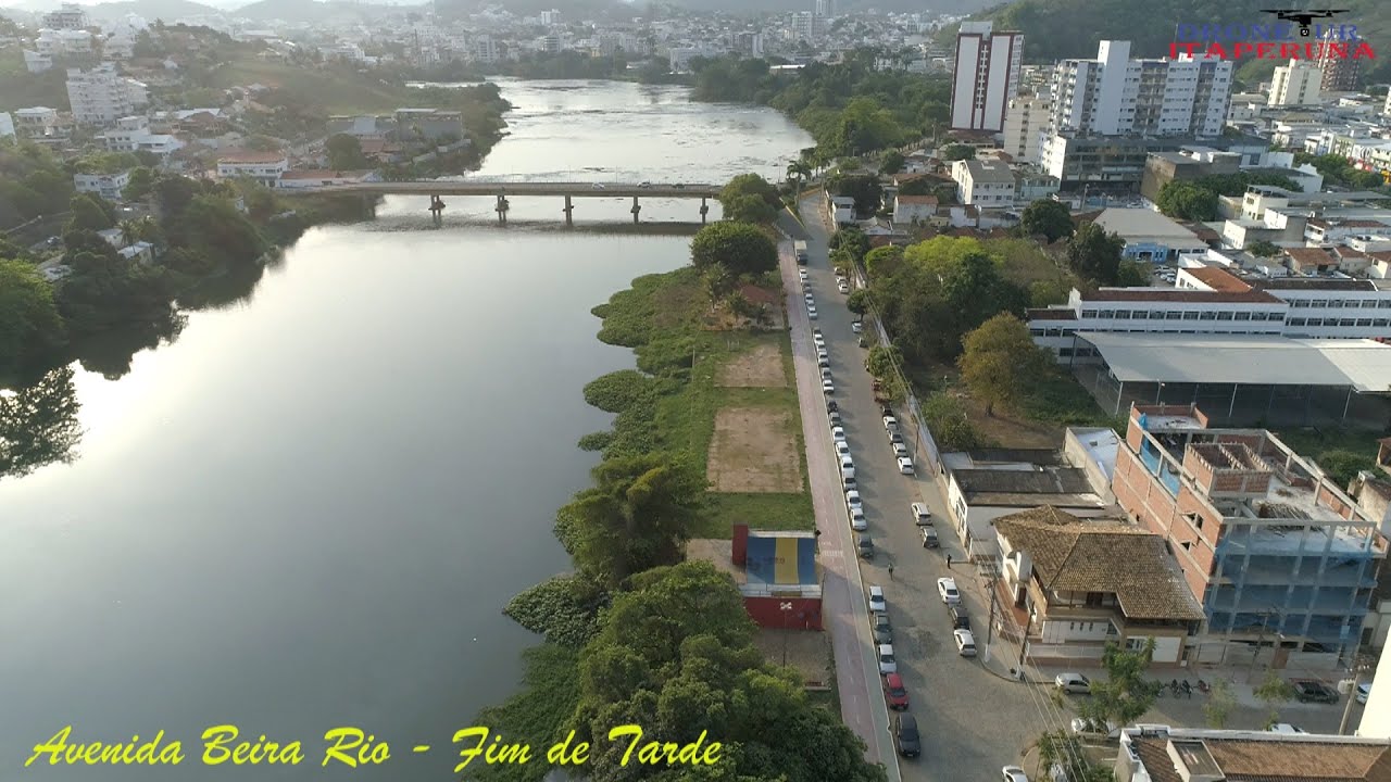 #DroneTUR #Itaperuna - Av.Beira Rio - Fim de Tarde