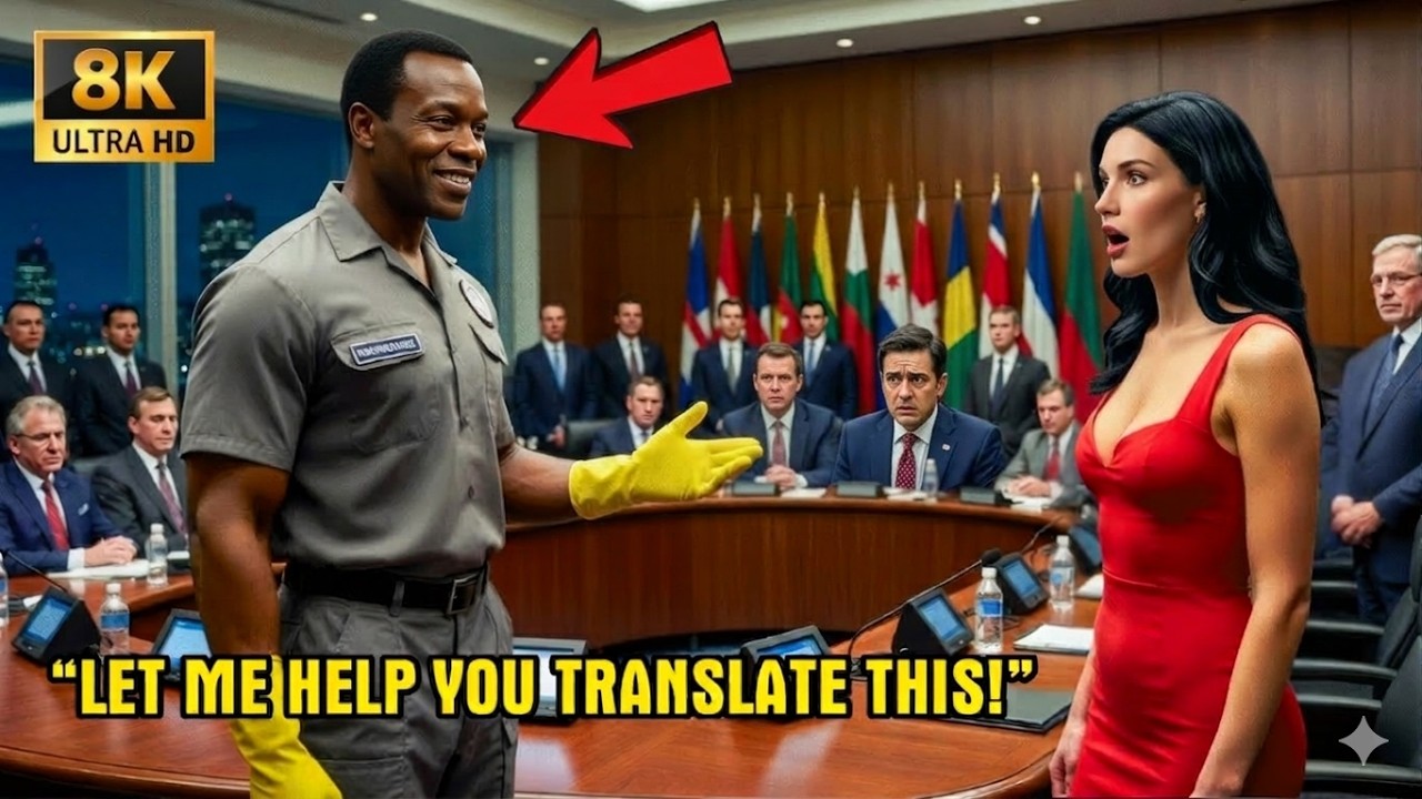 14 Interpreters Failed — Then a Black Single Dad Janitor Spoke 8 Languages and Saved the Deal