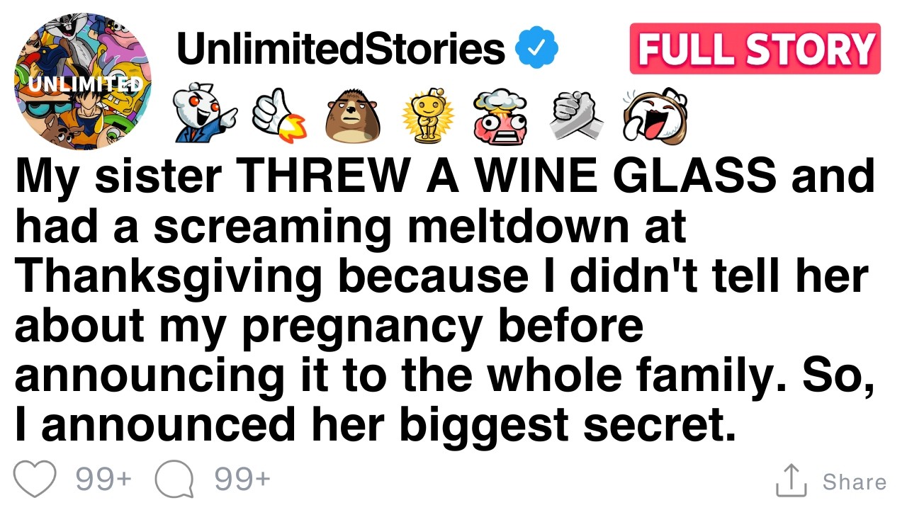Моя сестра БРОСИЛА БОКАЛ ВИНА и устроила истерику на День благодарения [ПОЛНАЯ ИСТОРИЯ]