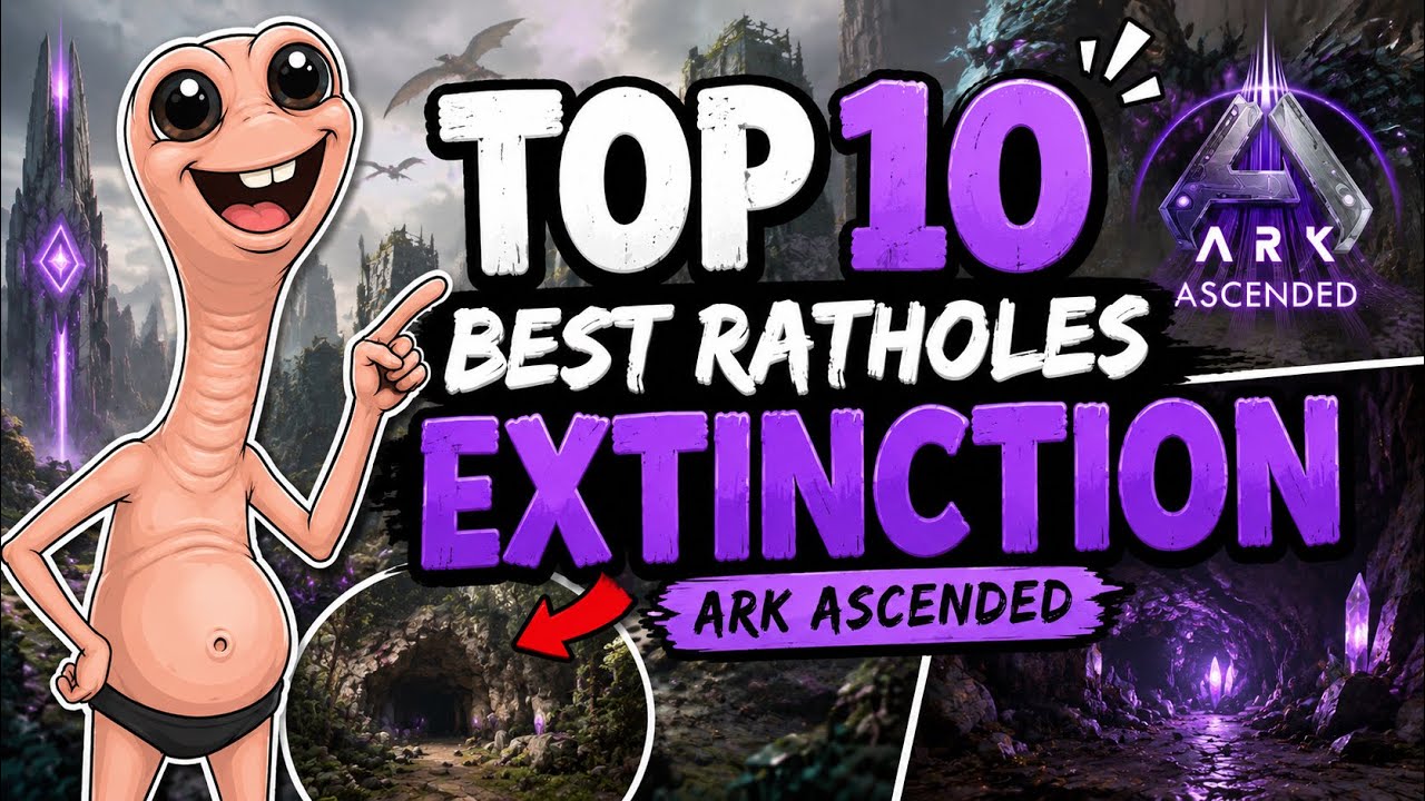 TOP 10 OF THE BEST RATHOLES ON EXTINCTION ASA!