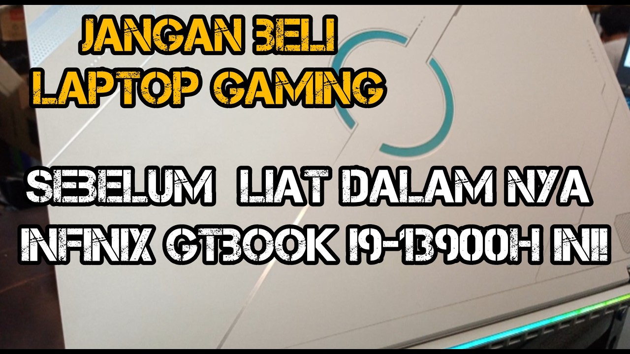 Infinix GTbook i9-13900H – Laptop Tipis, Tapi Tenaganya Monster!