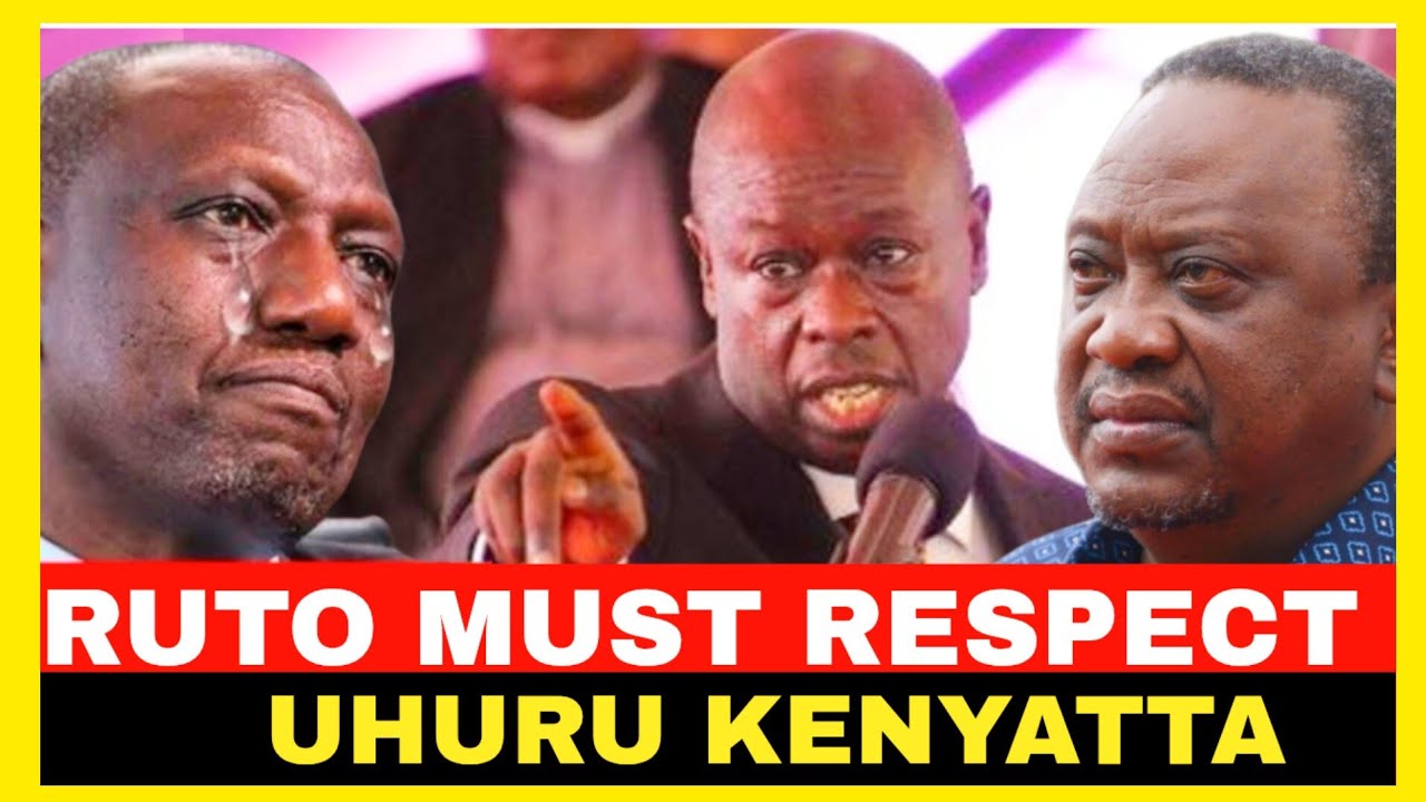 RUTO MUST RESPECT UHURU KENYATTA!!FURIOUS GACHAGUA SAYS