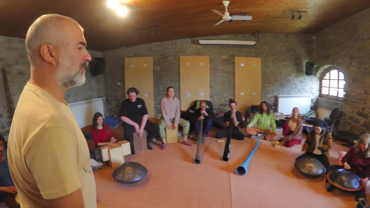 Handpan Improvised Orchestra by Leo Trincabelli - Springading 2022