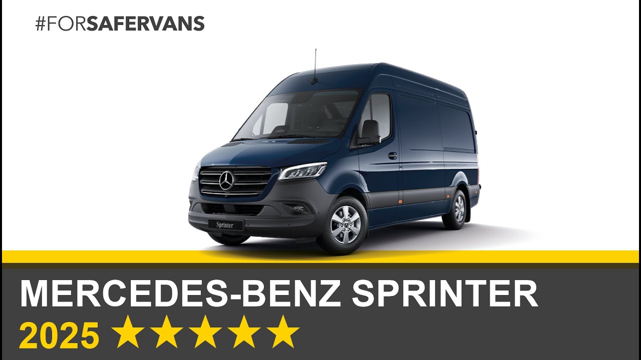 Euro NCAP Commercial Van Safety Tests – Mercedes-Benz Sprinter 2025