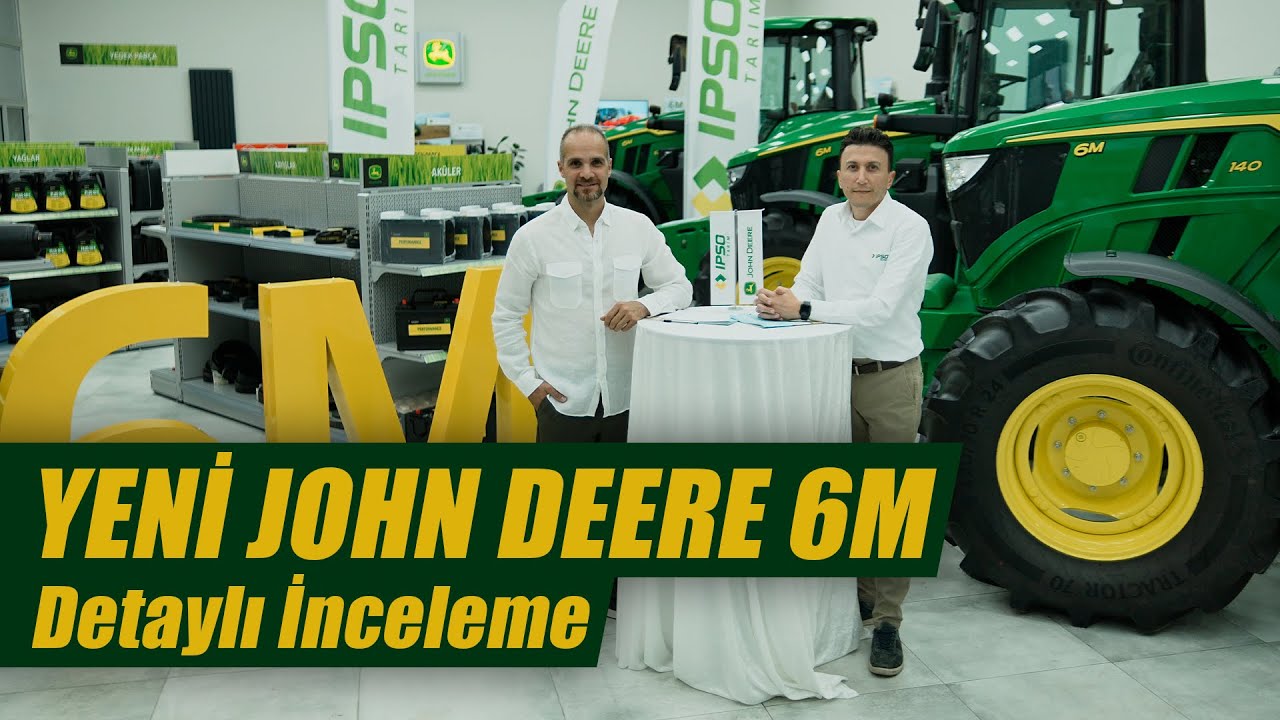Güçlü Hızlı Sezgisel | YENİ John Deere 6M Detaylı İnceleme