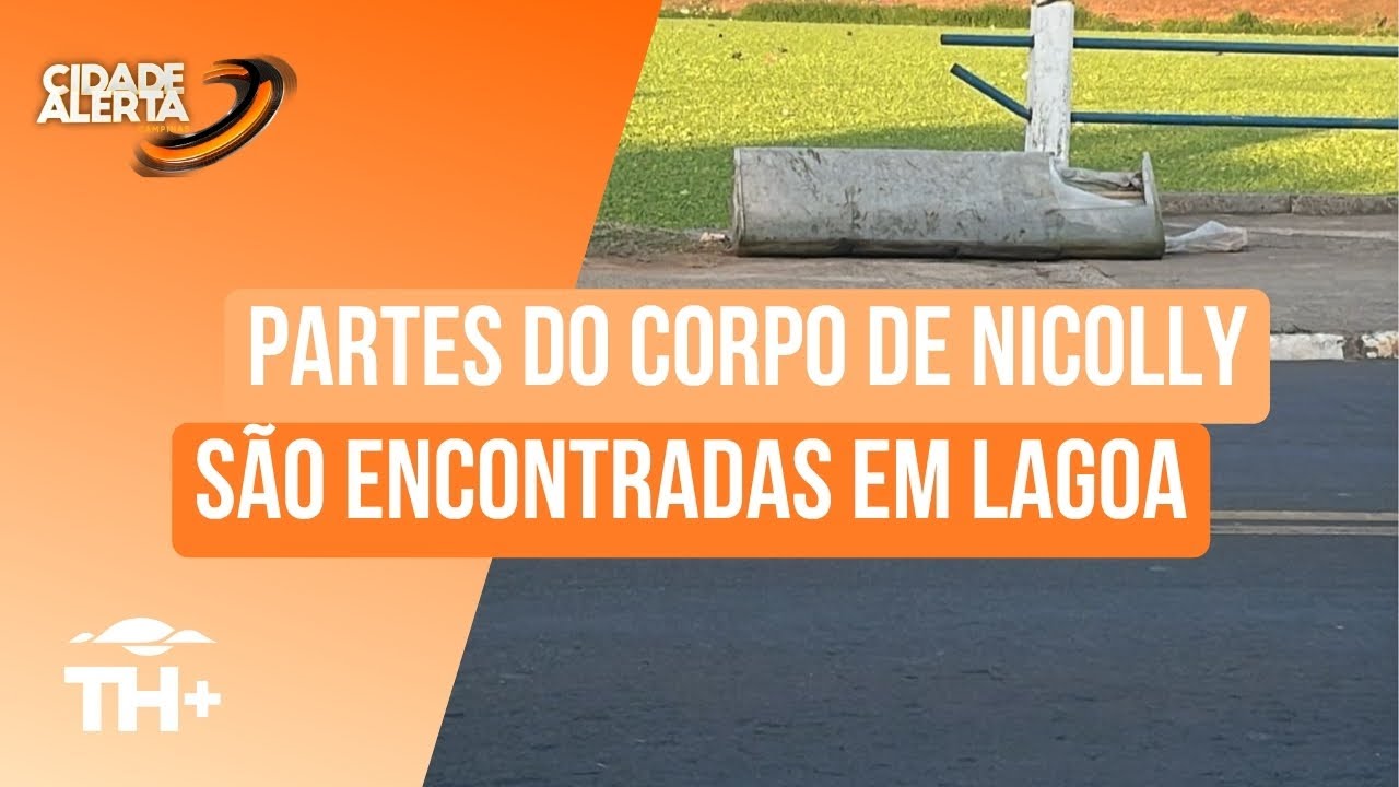Membros da jovem Nicolly são encontrados em Hortolândia