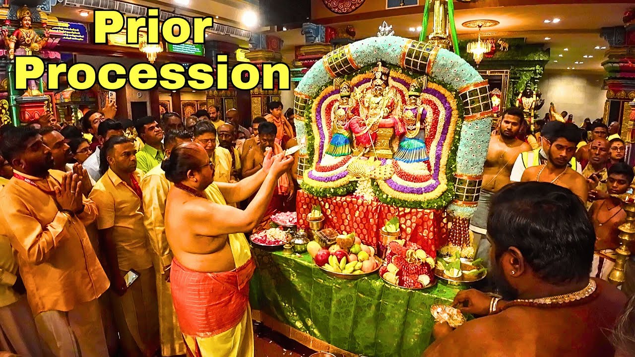 Preparations @ Sri Mahamariaman Temple prior to Thaipusam Procession in Kuala Lumpur