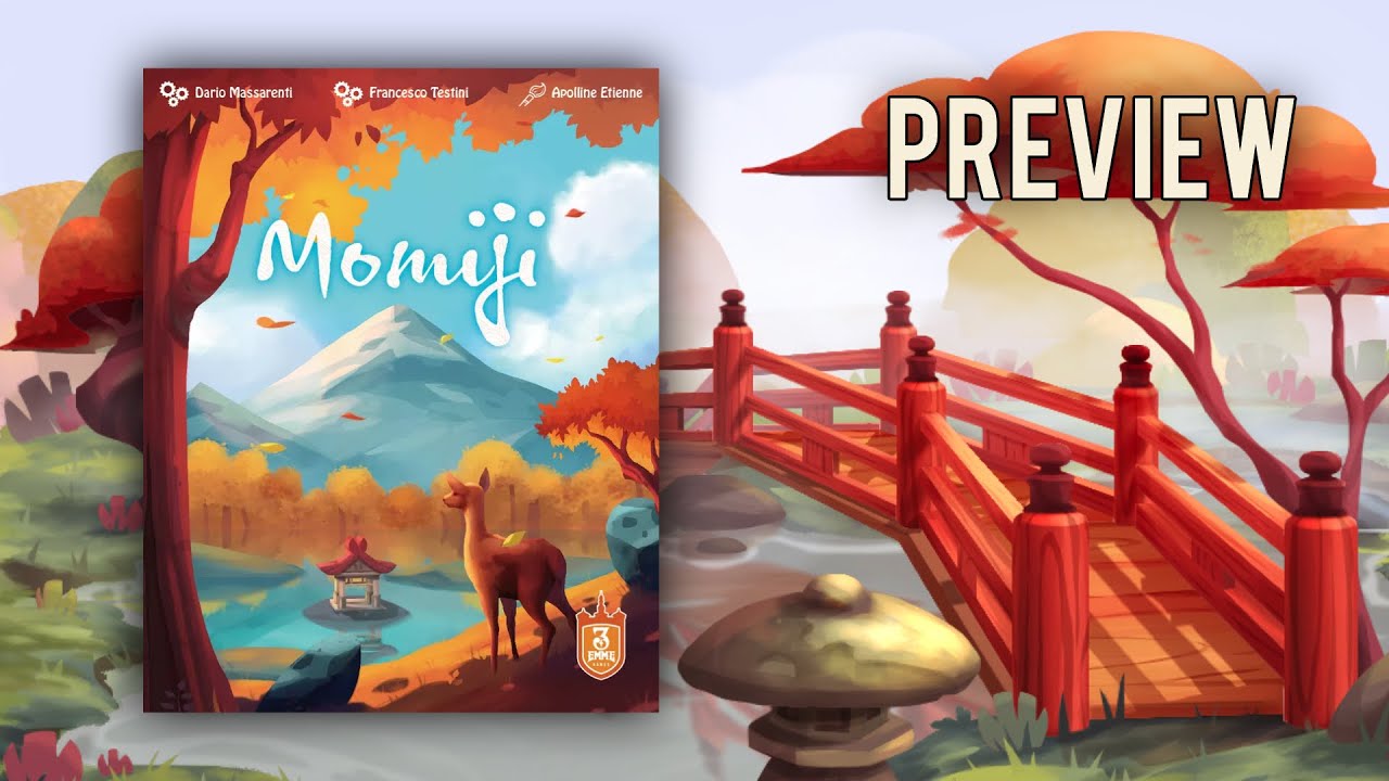 Momiji (3 Emme Games) / Brettspiel / Regelerklärung / Preview