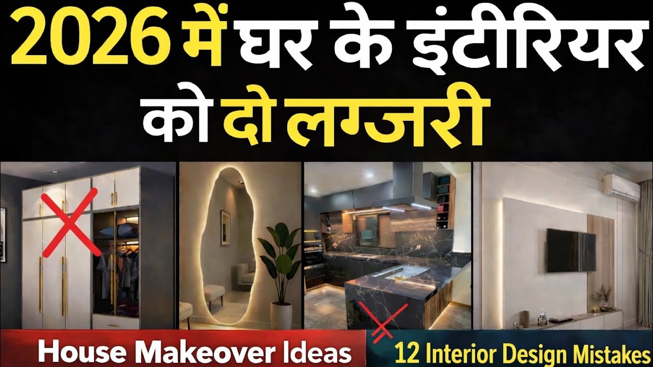 Home Interior Makeover Ideas | 15 Costly Design Mistakes | House Renovation Detail | design tips