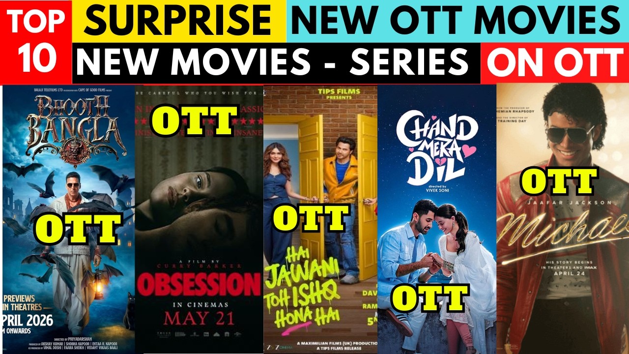 Surprise OTT Release Movies I Toxic Hindi I Dacoit Hindi OTT I Dhurandhar 2 OTT I New on Netflix