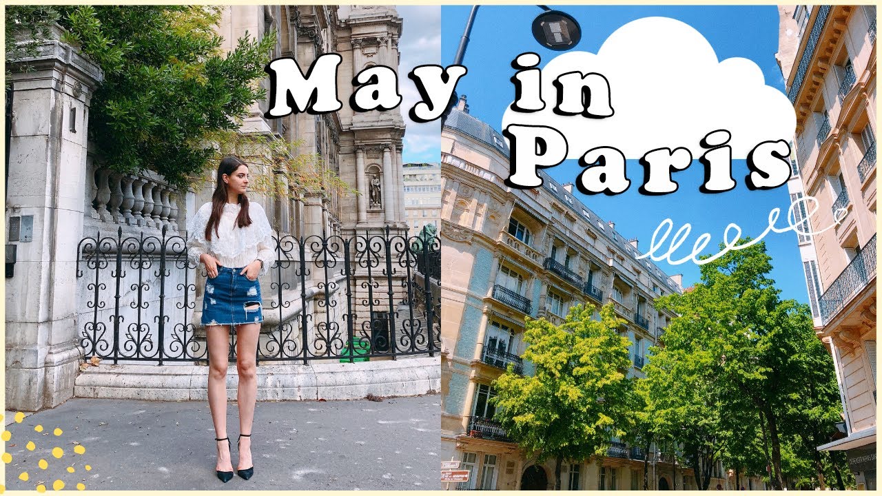 Magic May in Paris 💚 picnic & podcast recording | Life in Paris, France VLOG