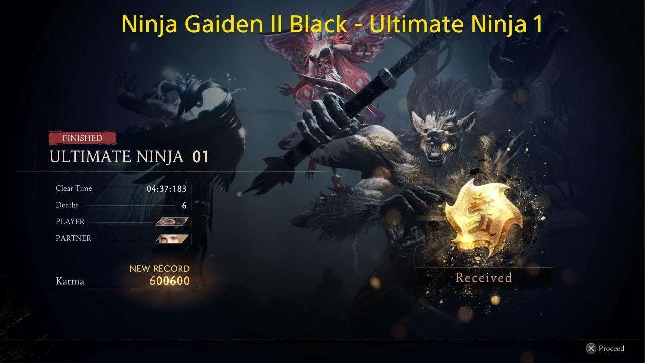 Ninja Gaiden 2 Black - Ultimate Ninja 1 Tag Mission