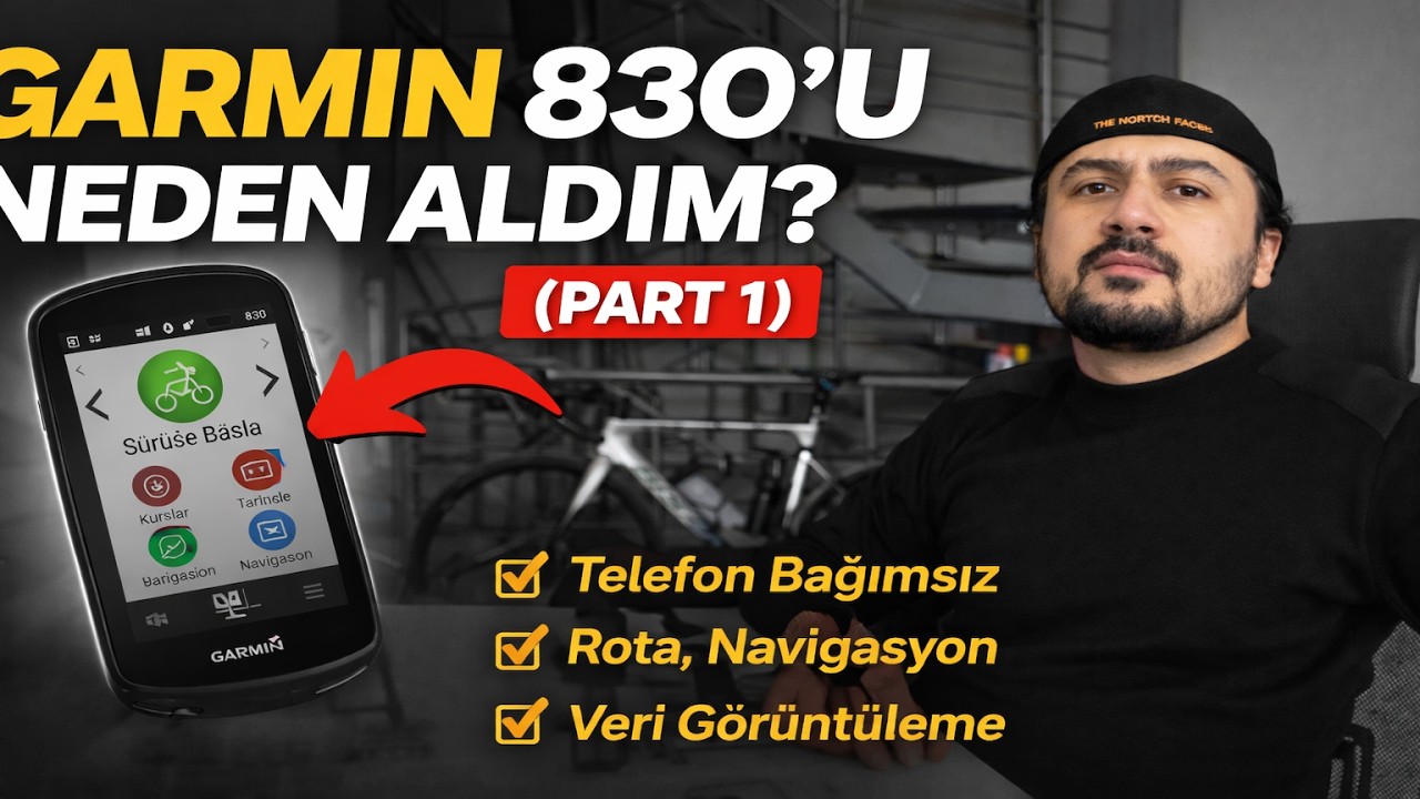 Garmin Edge 830’u Neden Aldım? | Bisiklet Sürüşlerimde Bana Ne Lazımdı? (Part 1)
