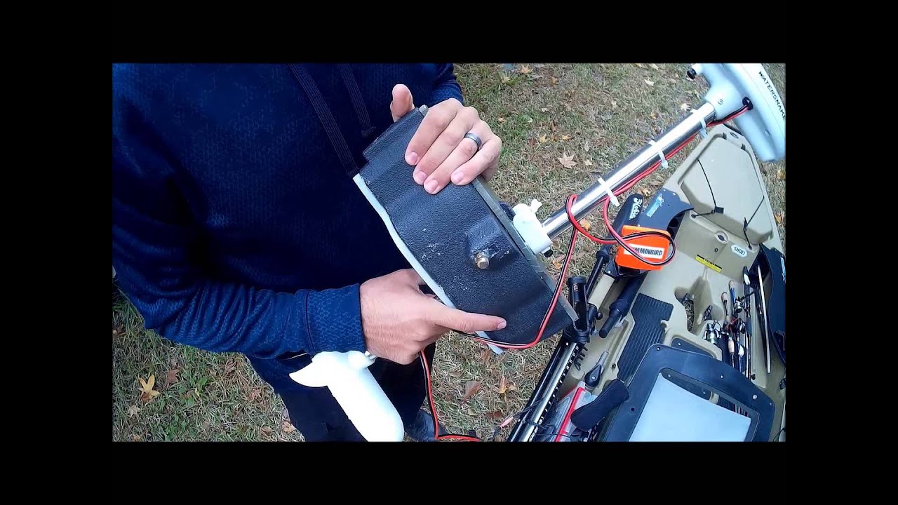 Cheap diy trolling motor for Hobie Kayaks!