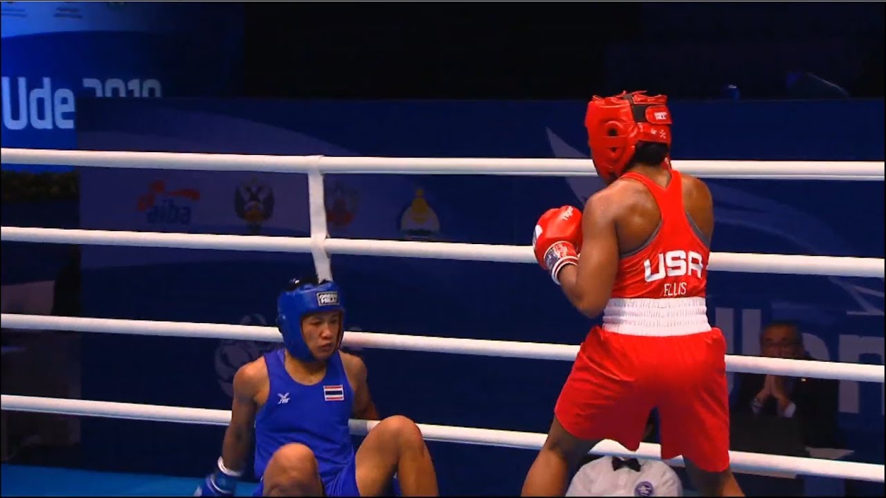 QF (W60kg) ELLIS Rashida S. Q. (USA) vs SEESONDEE Sudaporn (THA) /AIBA WWCHs Ulan Ude 2019