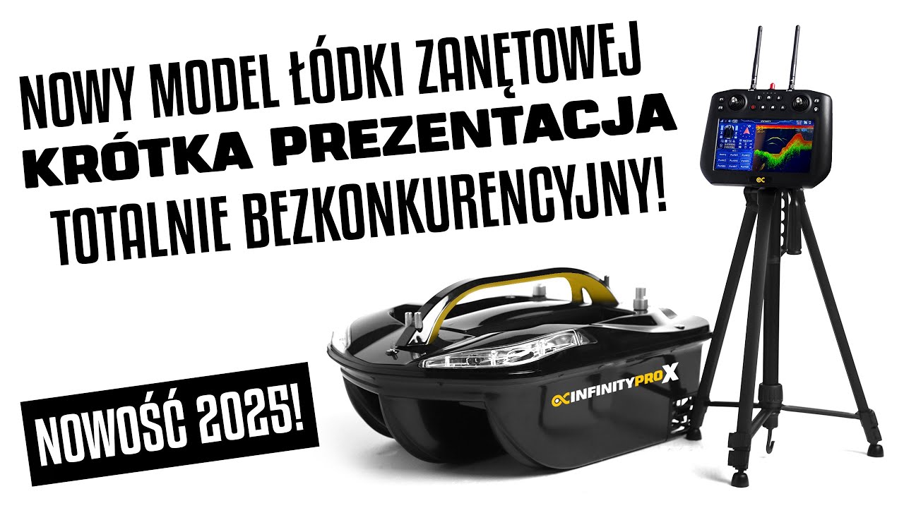 INFINITY PRO X - NOWY BEZKONKURENCYJNY MODEL ŁÓDKI ZANĘTOWEJ!