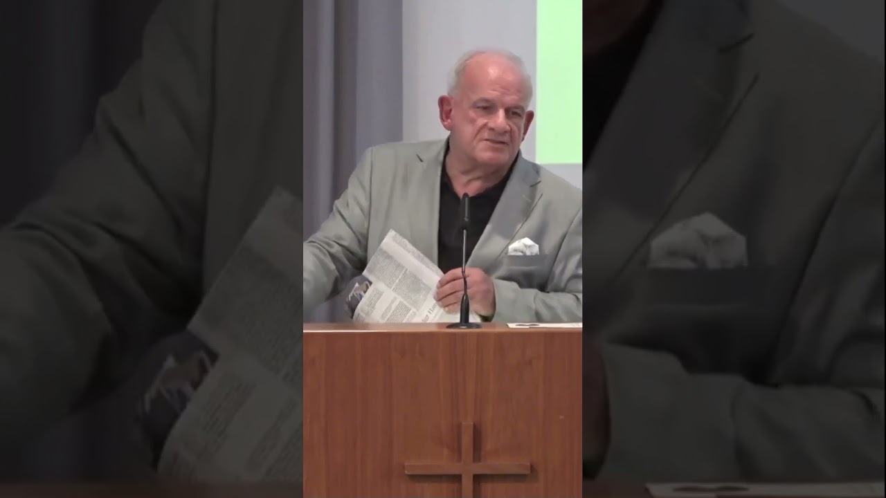 Peter Hahne: Die Kirche l&auml;uft sturm.   #shorts  #peterhahne. #Mut   #wahrheit