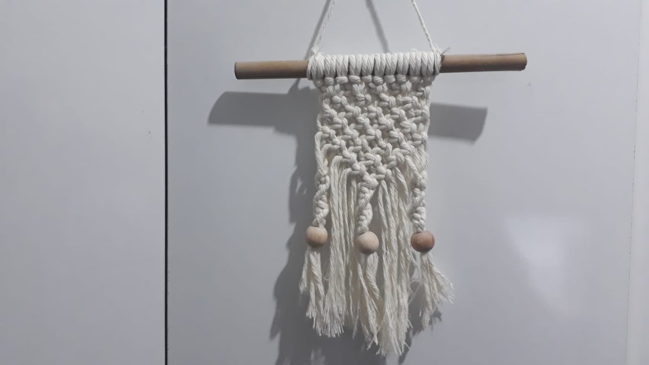 MAKROME DUVAR SÜSÜ #MACRAME #MACROME