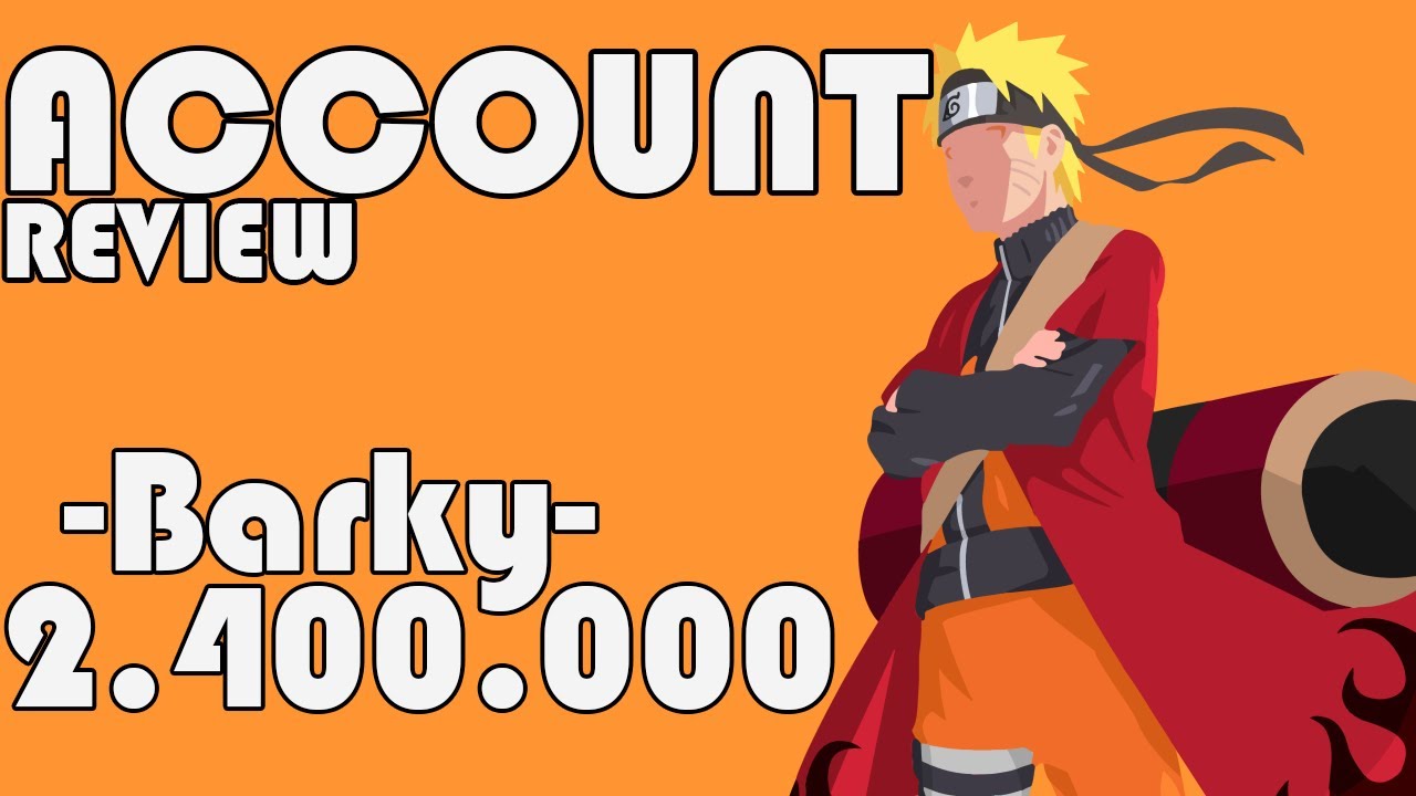 NARUTO ONLINE: ОБЗОР АККАУНТА
