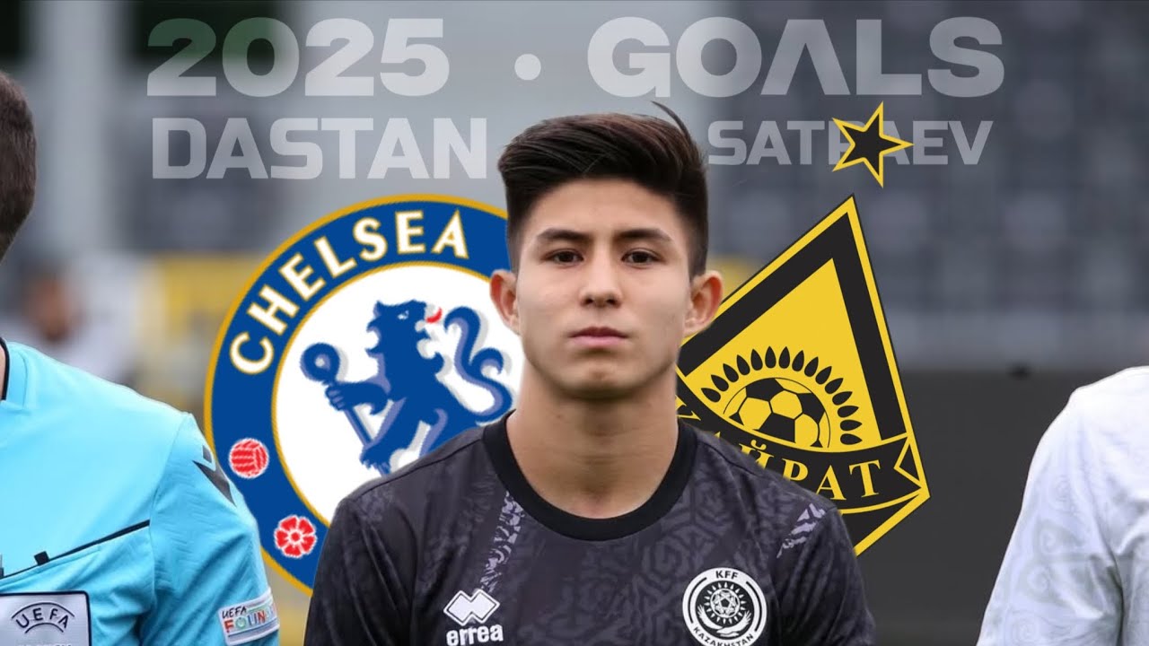 ALL GOALS OF DASTAN SATPAEV 2025 • Все голы Дастана Сатпаева  • Дастан Сәтбаевтың барлық голдары 🇰🇿