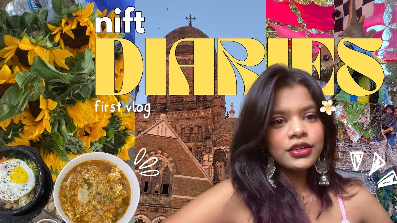 FIRST VLOG II nift mumbai II nift diaries