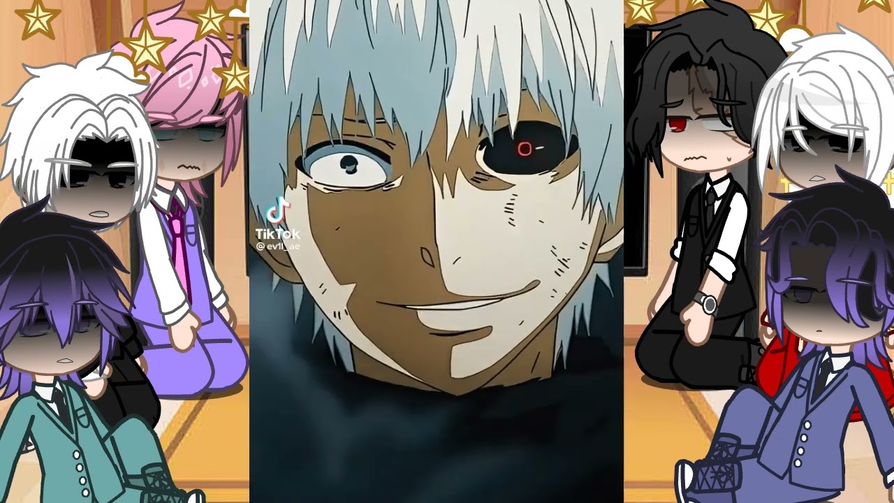 bonten react to takemichi as ken kaneki||