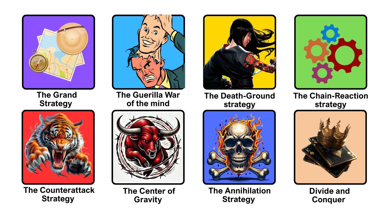 Every Brutal Strategy from The 33 Strategies of War Explained
