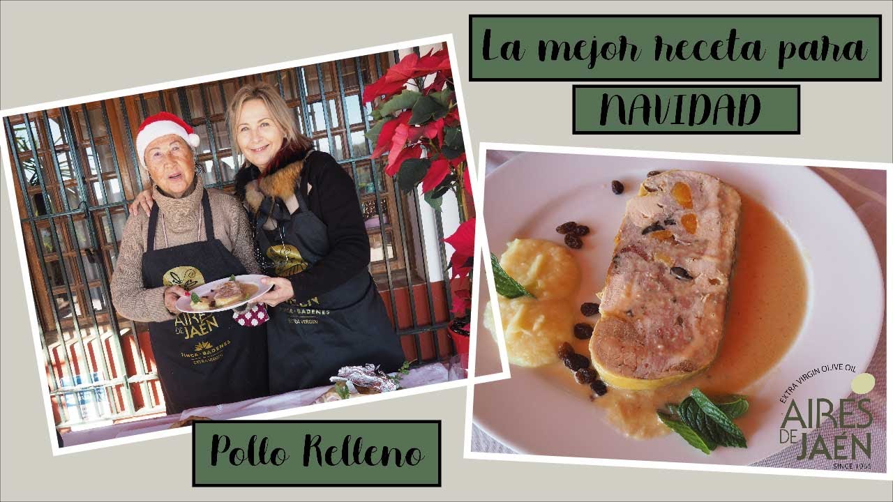 Receta de Navidad 🎄 | 🍽 Pollo relleno con trufas