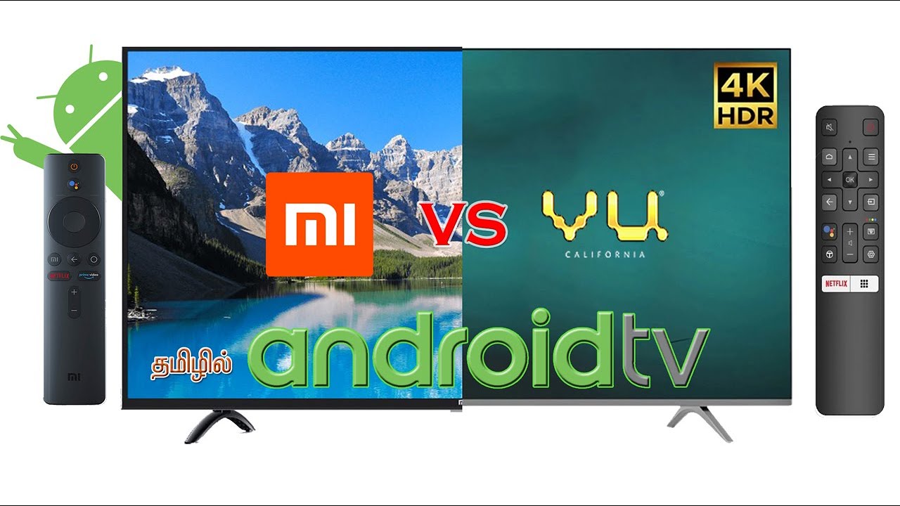 MI tv 4X  vs VU tv Premium Comparison | Which 1 You Should Buy | எந்த டிவி வாங்கலாம் 55