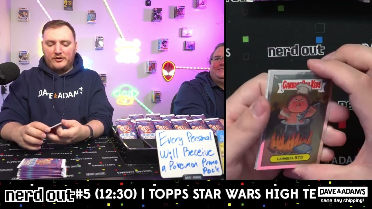2024 Topps Garbage Pail Kids Chrome Series 7 Hobby 4-Box 12-Spot Pack Break #6