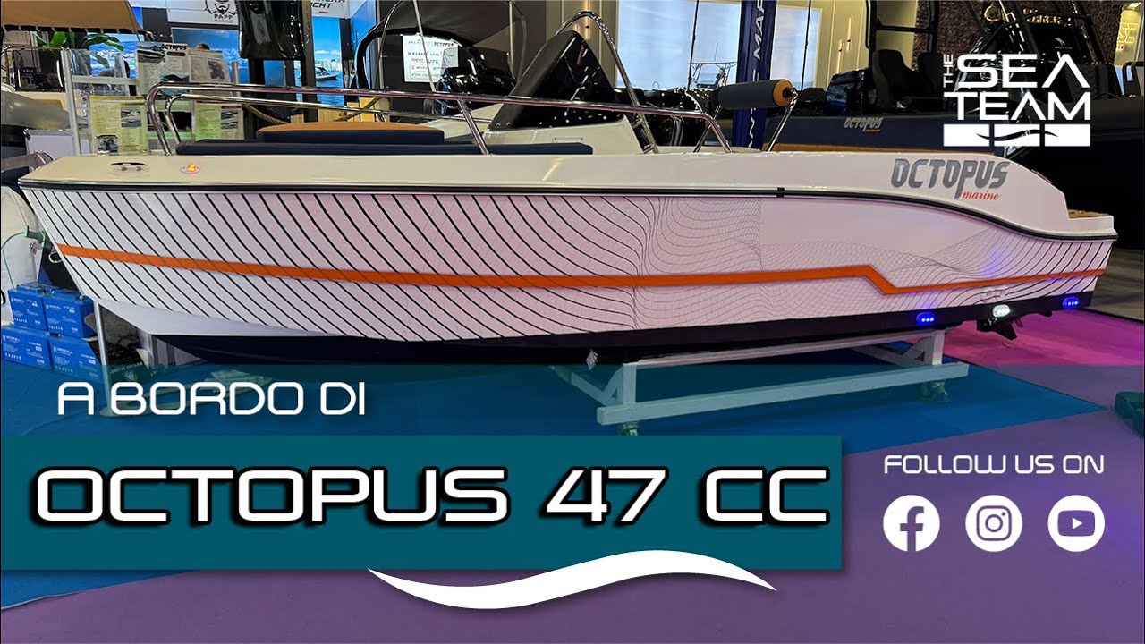 A bordo di Octopus 47 CC