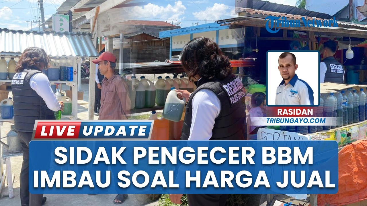 Polisi di Gayo Lues Datangi Kios Pengecer BBM, Minta Agar Dijual dengan Harga yang Wajar