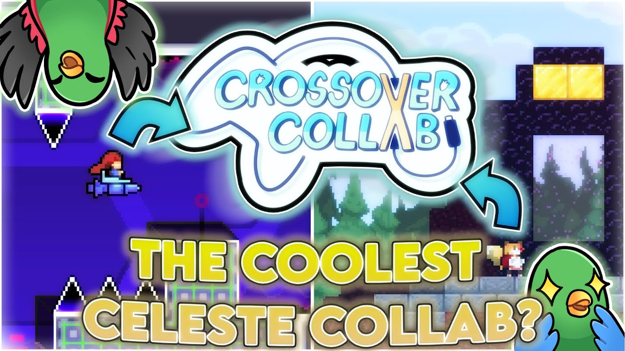 Playing Minecraft & Geometry Dash in Celeste?! | Celeste Crossover Collab Part 1