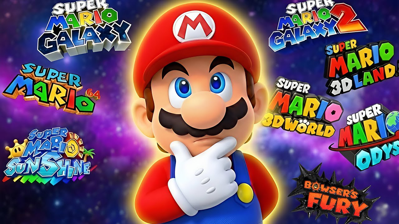 Ranking Every 3D Mario Game from Worst to Best