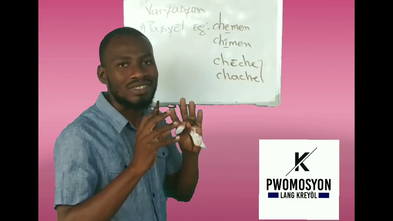 Ki sa k varyasyon an nan lang kreyòl la? _ Vin nou aprann ansanm.
