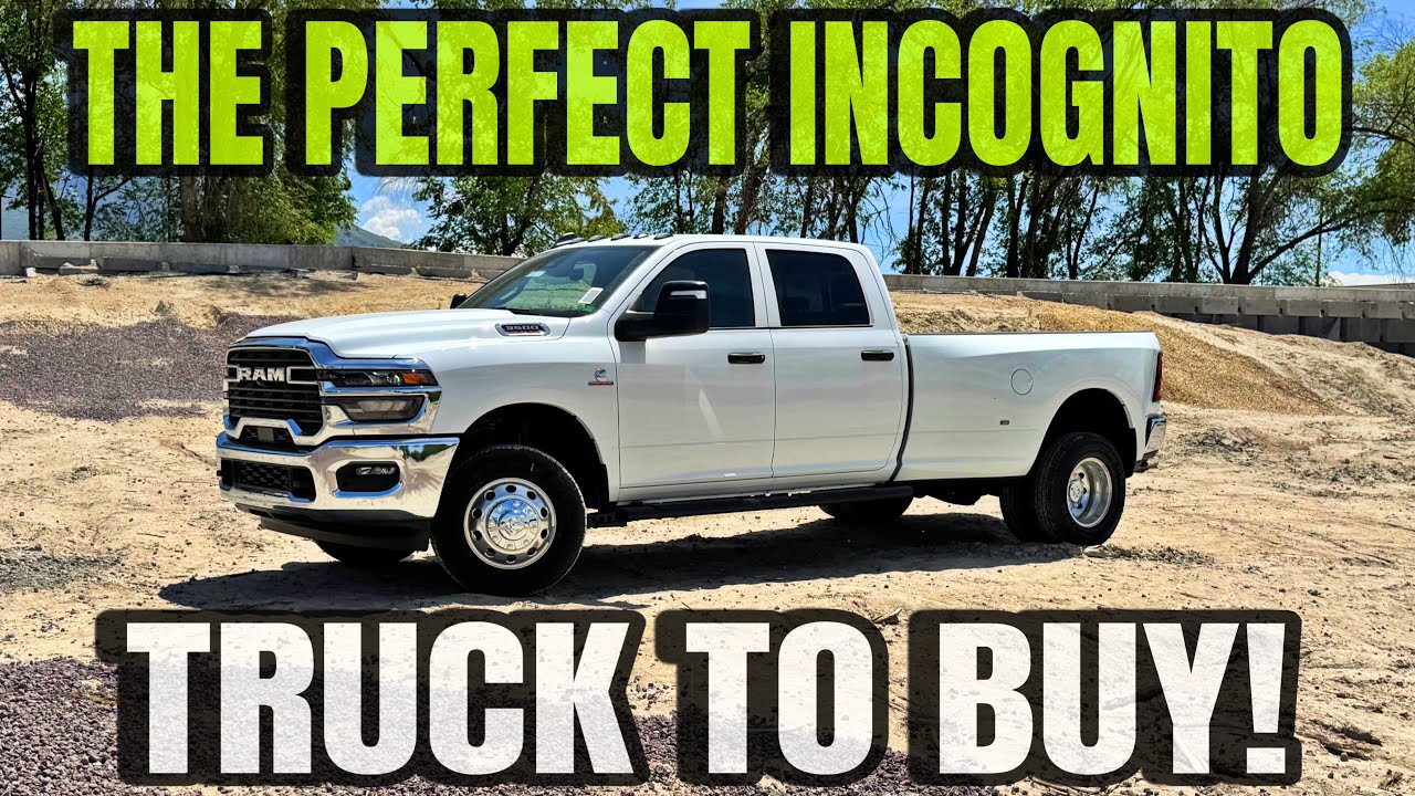 2025 RAM 3500 HO Cummins ZF 8 Speed: The Perfect Incognito Truck To Buy!