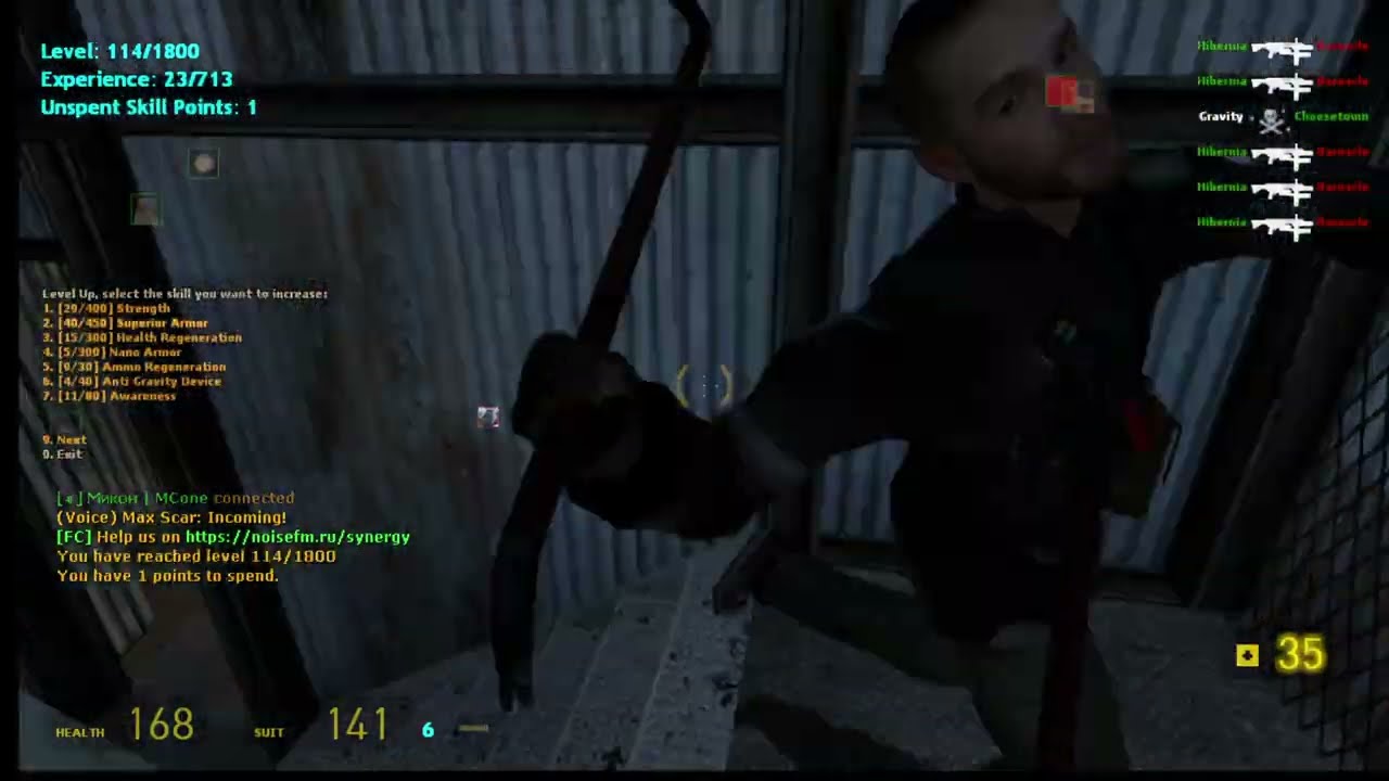 White Forest with People in half life 2 episode 2