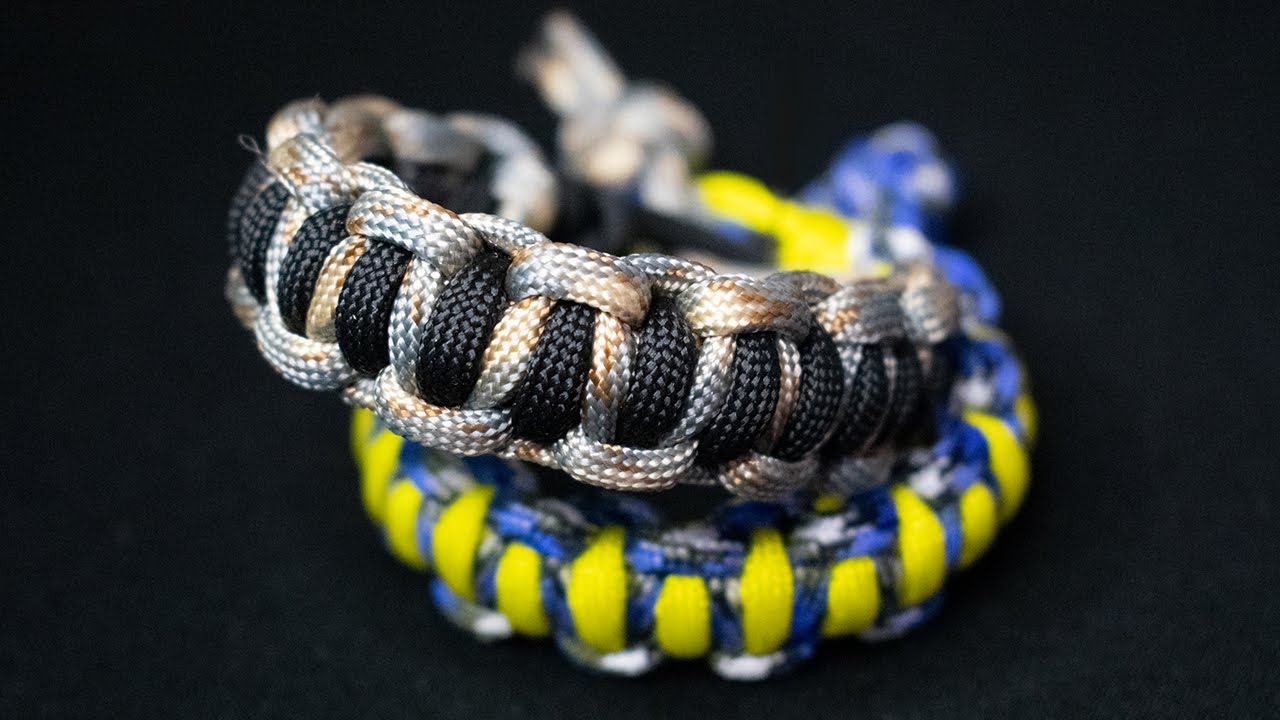 Pulsera cobra sin broche a dos colores