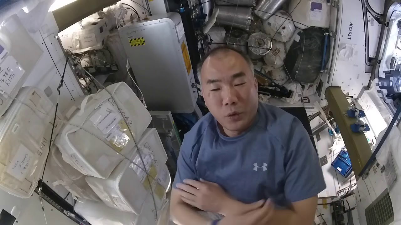野口宇宙飛行士の宇宙暮らし009 宇宙でもシェイプアップ！