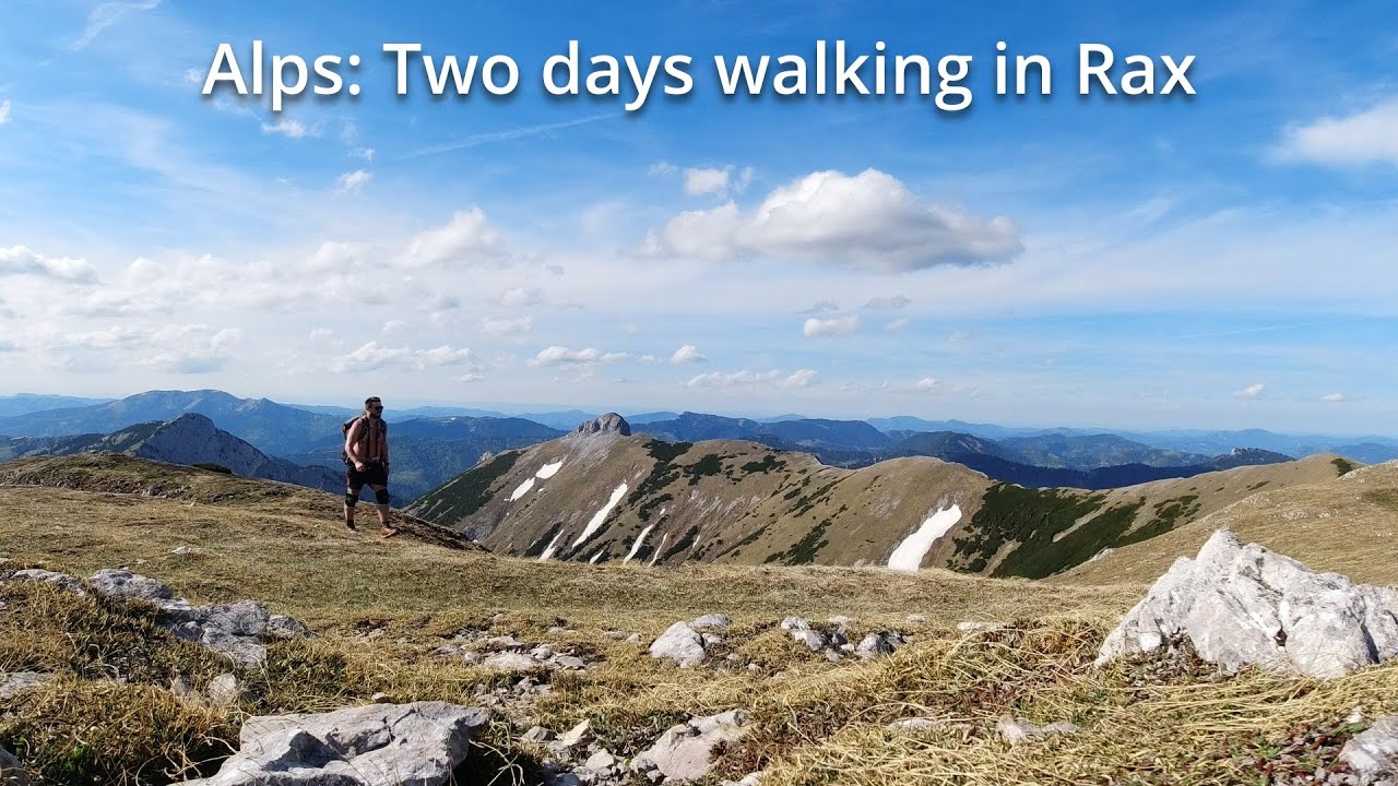 Solo walking: two days in Rax Alps