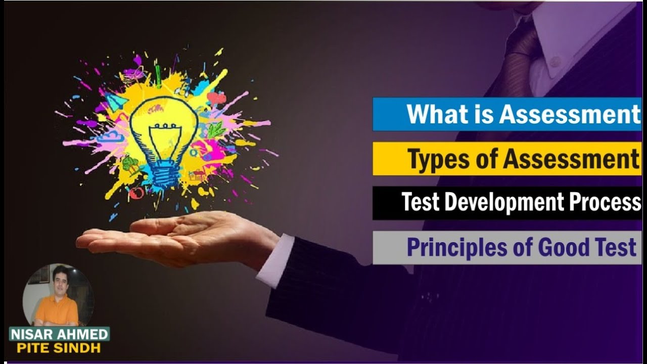 Assessment|Types of Assessment| Test Development Process| Qualities of Good Test| (Urdu/Hindi)