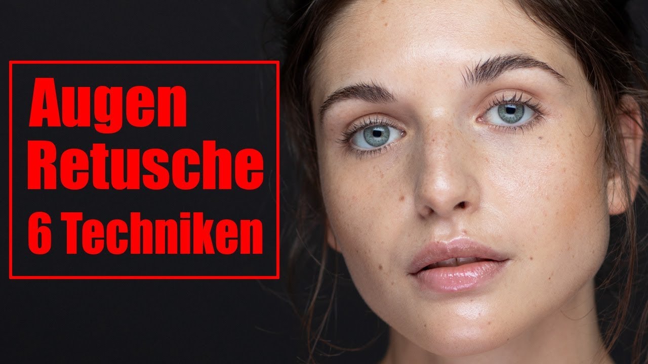 Komplette Augenretusche mit Photoshop / Photoshop Tutorial deutsch